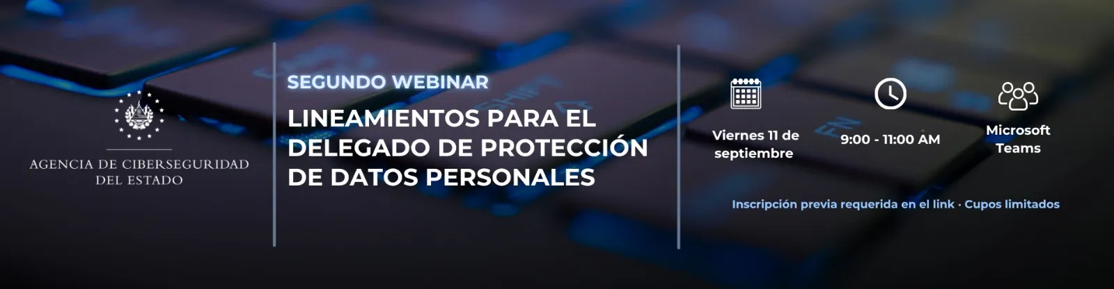 Segundo Webinar Delegado de Protección de Datos